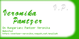 veronika pantzer business card